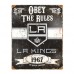 Embossed Metal Signs - NHL